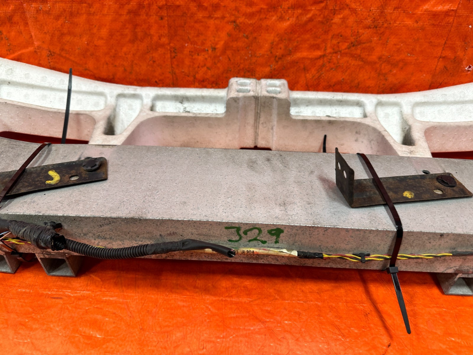 09 15 INFINITI G37 Q60 CONVERTIBLE REAR BUMPER REINFORCEMENT CRASH BEAM #32913