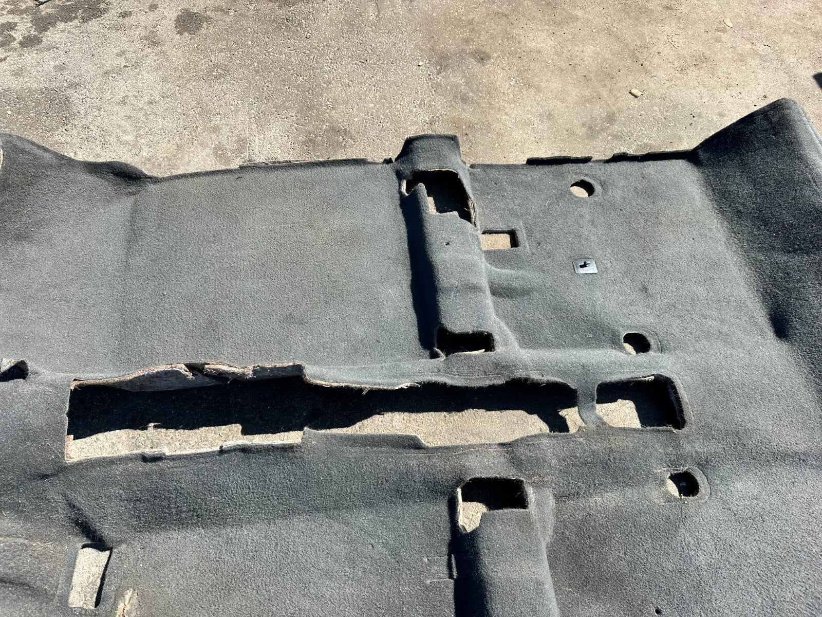 OEM 2010 10 HONDA CIVIC SI 2 DOOR COUPE   FACTORY BLACK CARPET  OEM #FG28