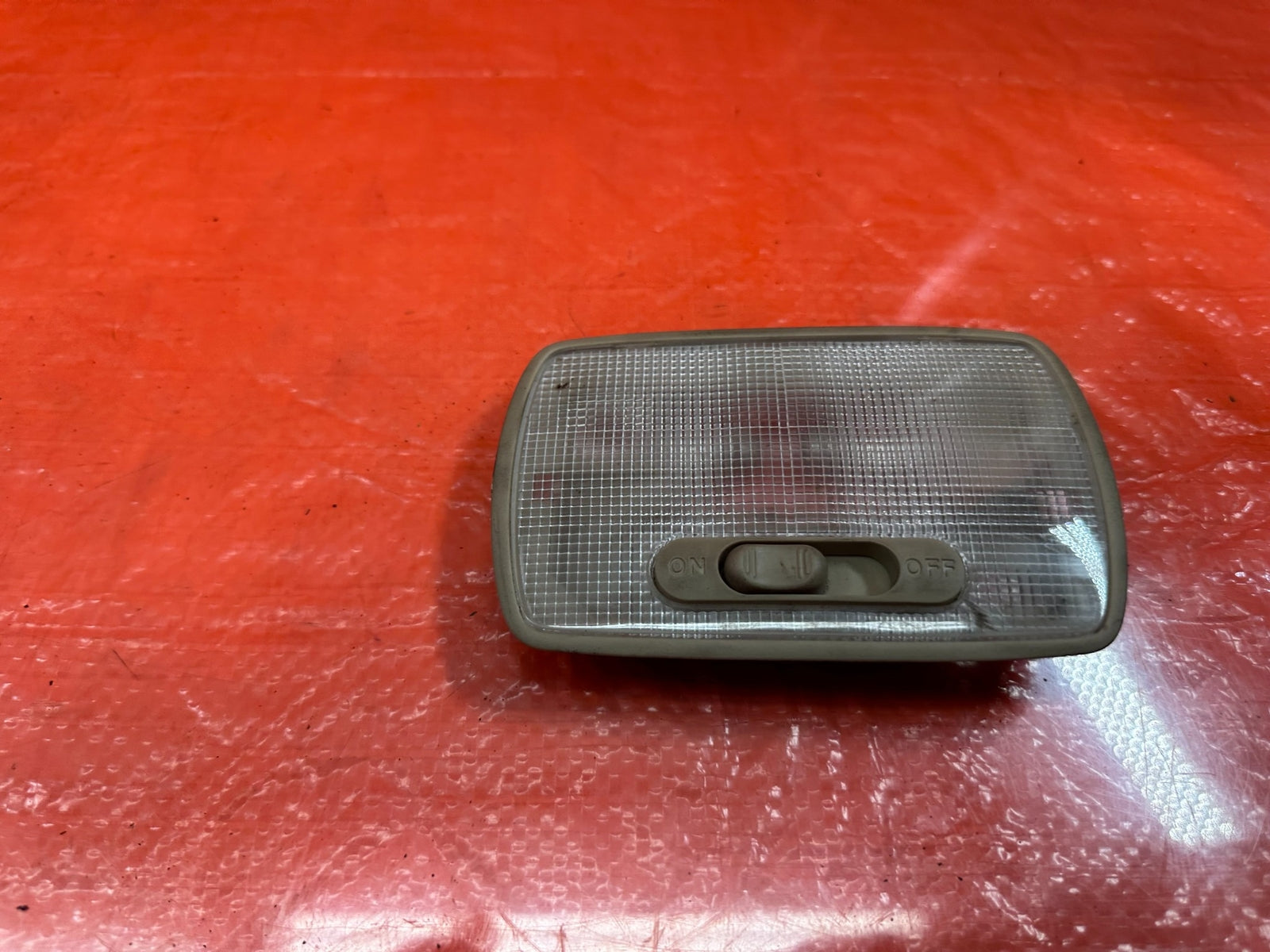 04 08 ACURA TSX   REAR   DOME MAP READING LIGHT LAMP   TAN   OEM FACTORY #1966