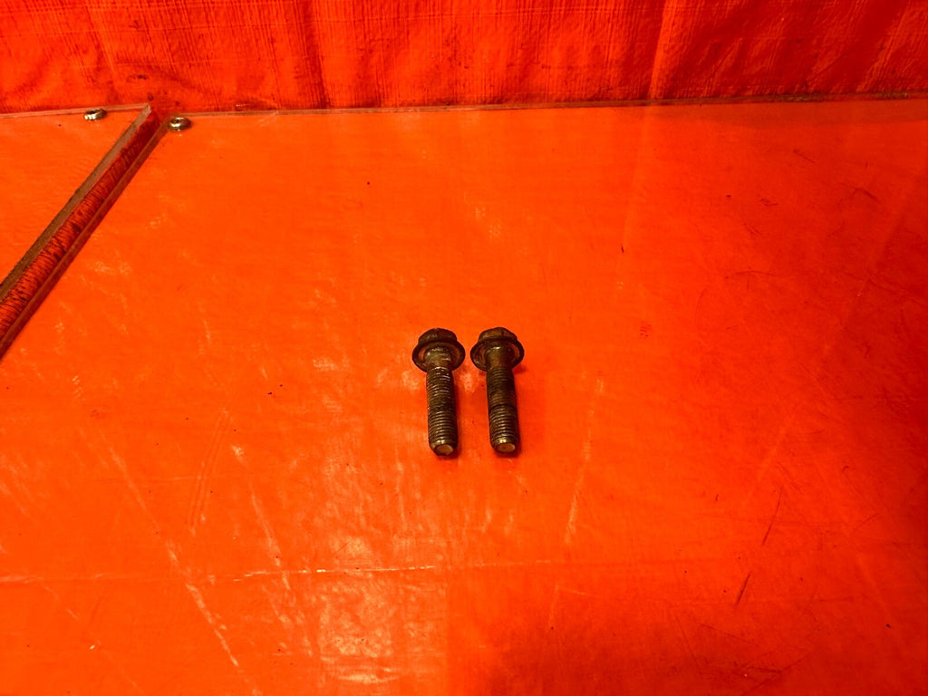 02 10 LEXUS SC430   3UZFE POWER STEERING PUMP BRACKET BOLTS HARDWARE OEM #2885