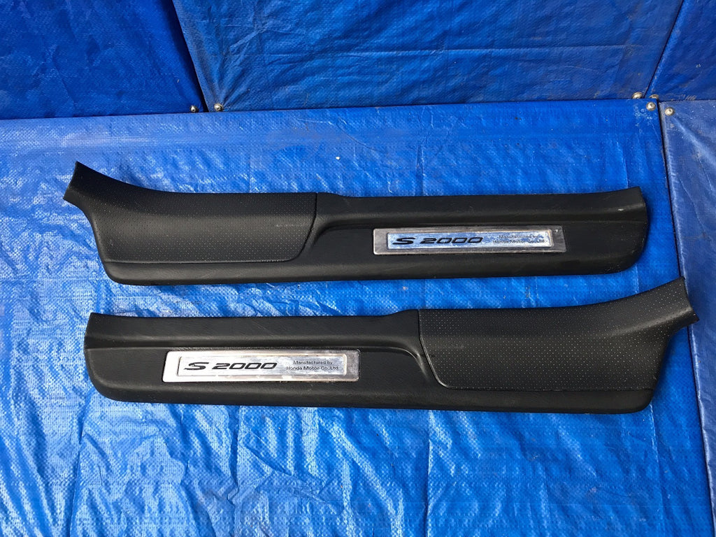 OEM 2000 2001 2002 2003 HONDA S2000 DRIVER LEFT PASSENGER RIGHTB DOOR SILL SET0