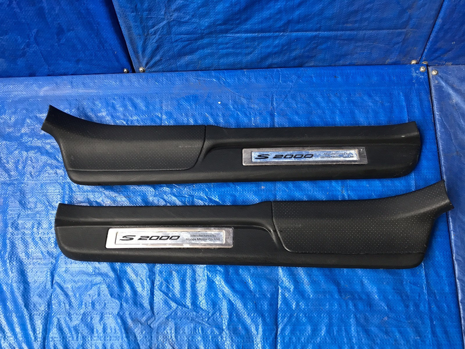 OEM 2000 2001 2002 2003 HONDA S2000 DRIVER LEFT PASSENGER RIGHTB DOOR SILL SET0