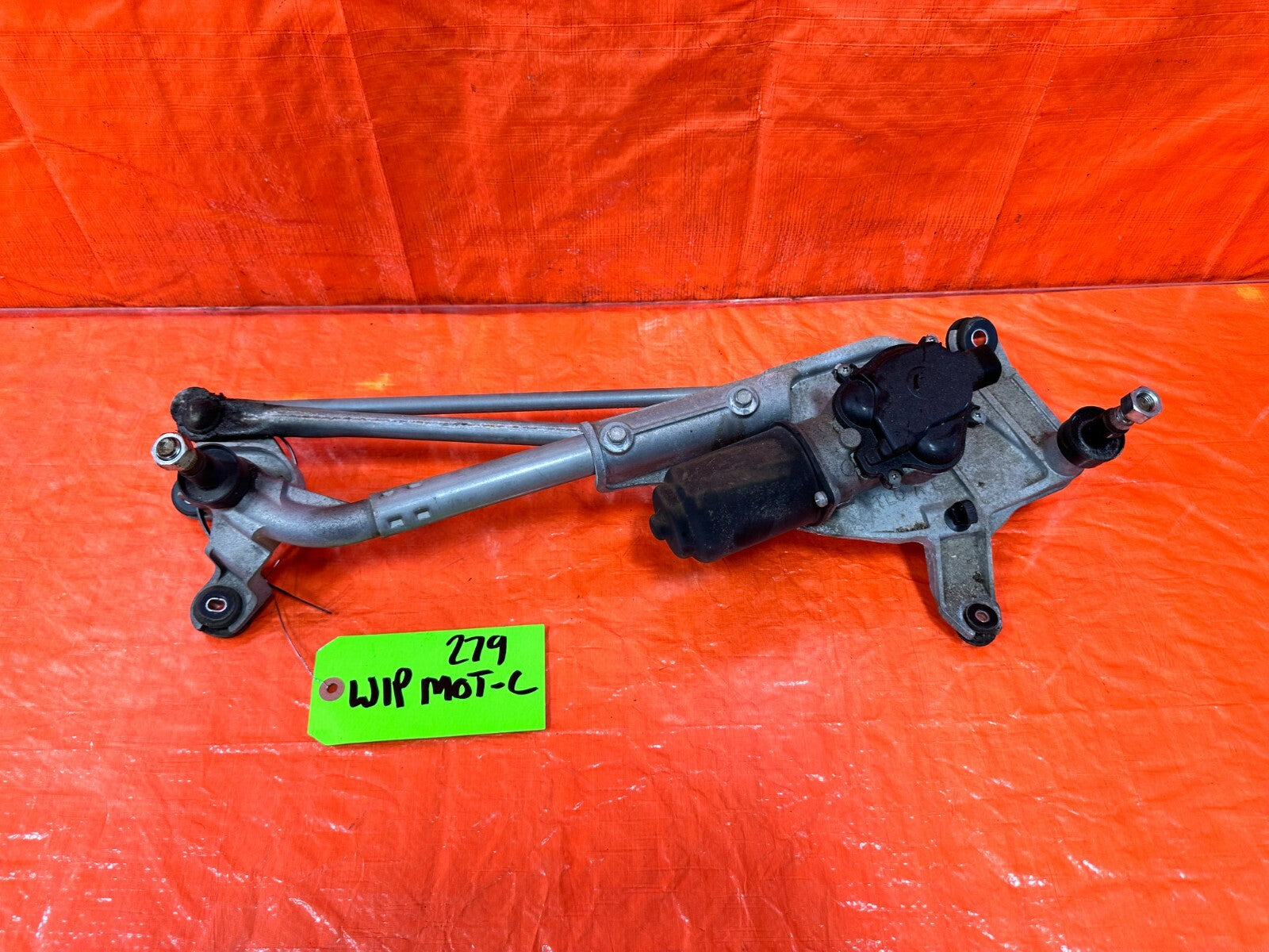 09 14 ACURA TSX   WINDSHIELD WIPER MOTOR W/ LINKAGE   OEM FACTORY #2790