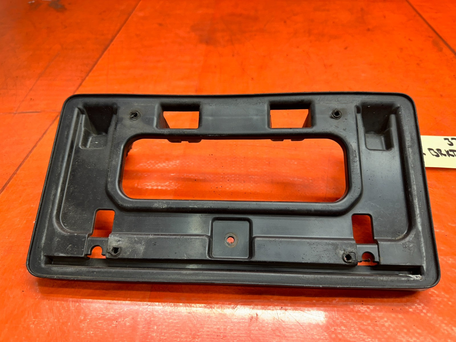 13 15 CIVIC SI 4D FRONT BUMPER LICENSE PLATE BRACKET FRAME 71145 TR3 A500 #3344