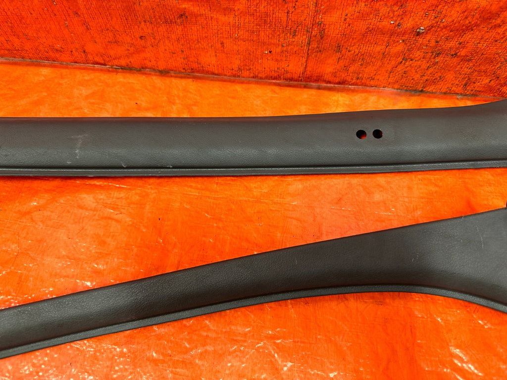 90 91 HONDA CIVIC HATCHBACK   LEFT & RIGHT A PILLARS   OEM 3255