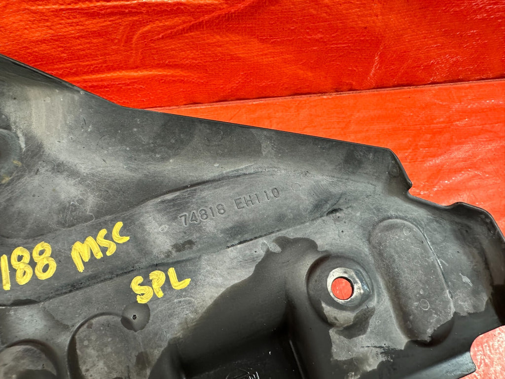 08 10 INFINITI G37 2D COUPE   SPLASH SHIELD REAR UNDER COVER LEFT   OEM #1887
