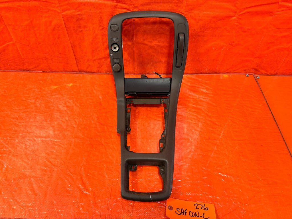 92 00 LEXUS SC300   MANUAL SHIFTER CONSOLE TRIM BEZEL   TAN COLOR   OEM #2760