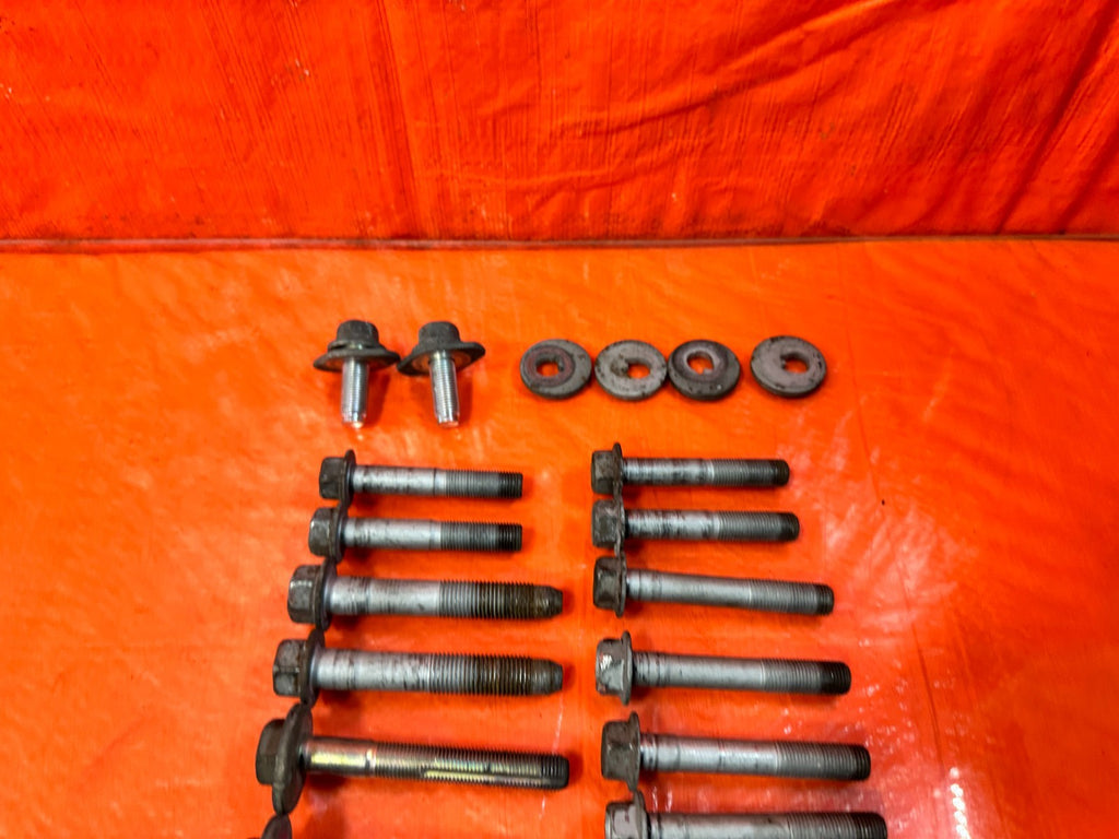 08 15 INFINITI G37 & Q60 COMPLETE REAR CONTROL AR CAMBER CASTER BOLTS OEM 3114