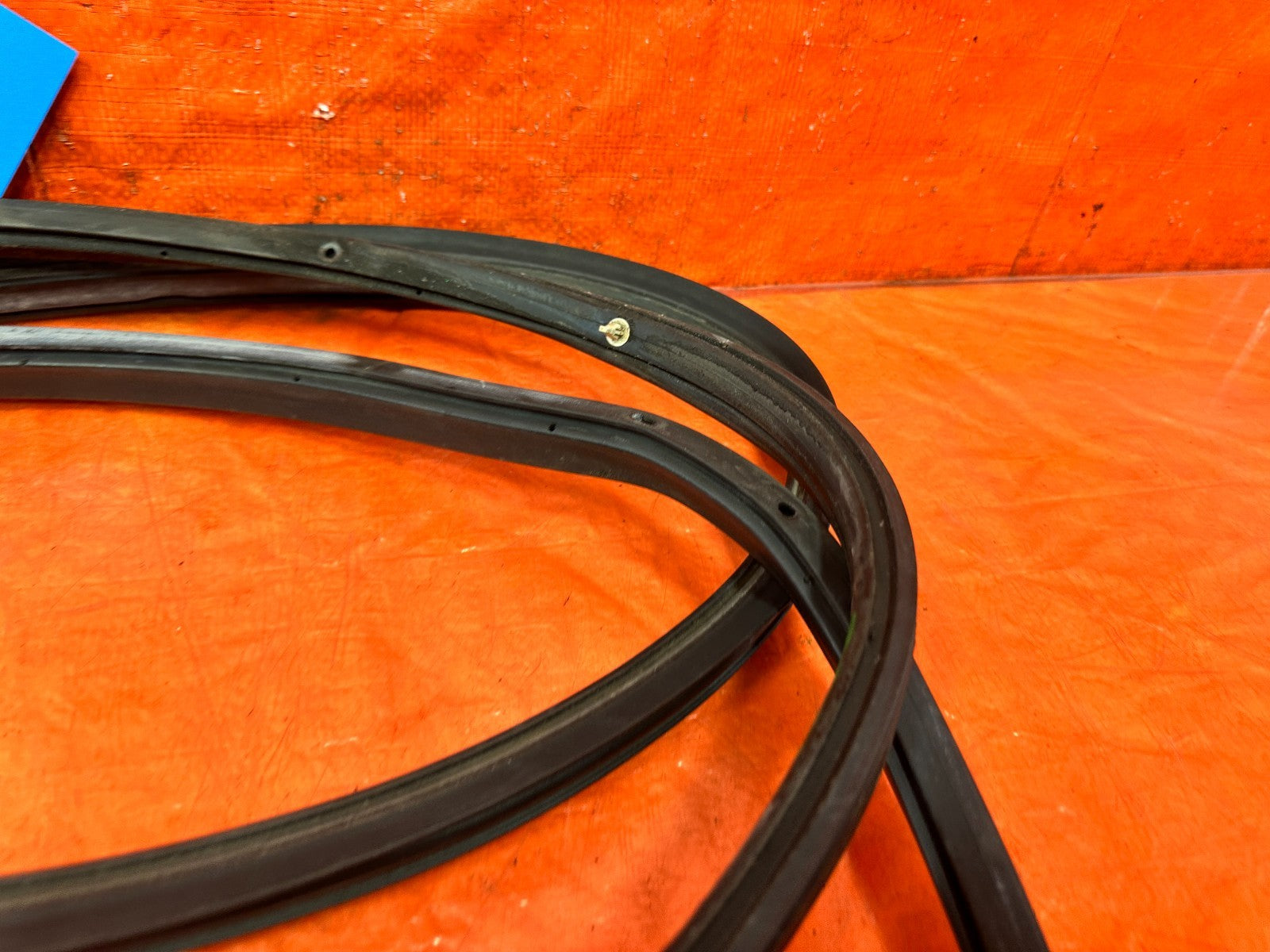 02 05 HONDA CIVIC SI EP3 HATCH LEFT DOOR WEATHER STRIP TRIM SEAL GASKET OEM 3088