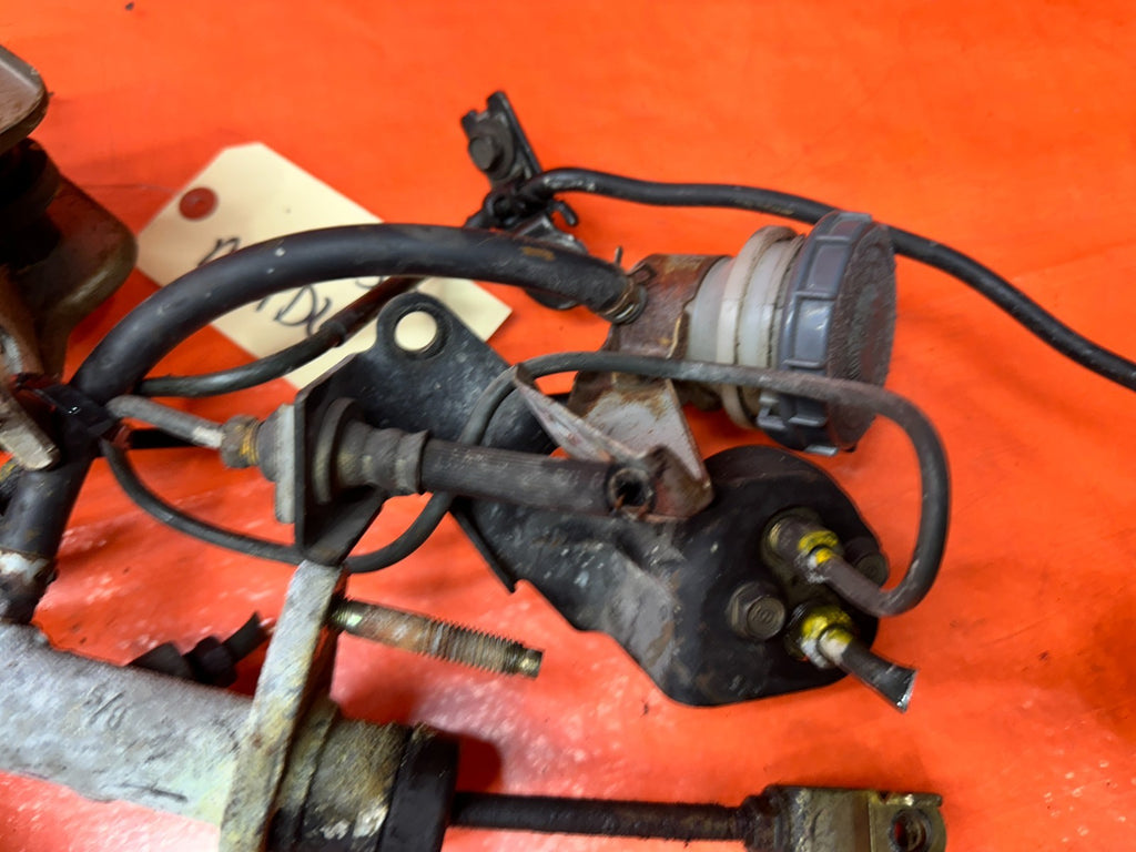 97 01 HONDA PRELUDE 2.2L MT MANUAL CLUTCH BRAKE PEDALS MASTER SLAVE CYLINDER #337