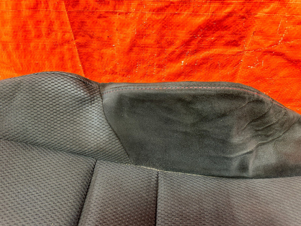 06 11 HONDA CIVIC SI DRIVER LEFT FRONT UPPER SEAT SKIN CLOTH FABRIC COVER OEM 003
