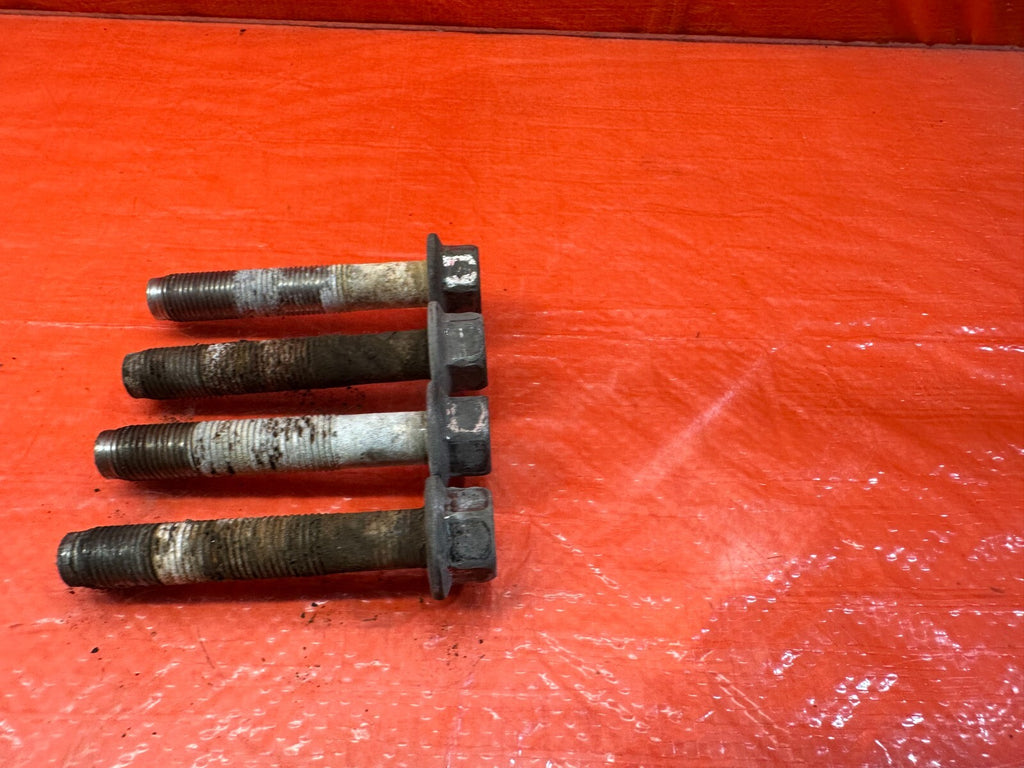 09 12 LANCER EVOLUTION X EVO 10   FRONT SUB FRAME CROSSMEMBER BOLTS HARDWARE 2175
