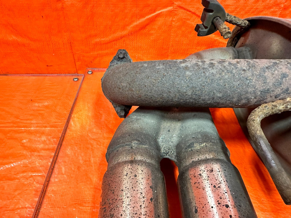 08 14 SUBARU IMPREZA WRX STI WAGON   QUAD TIP FACTORY EXHAUST MUFFLER TAIL PIPE10