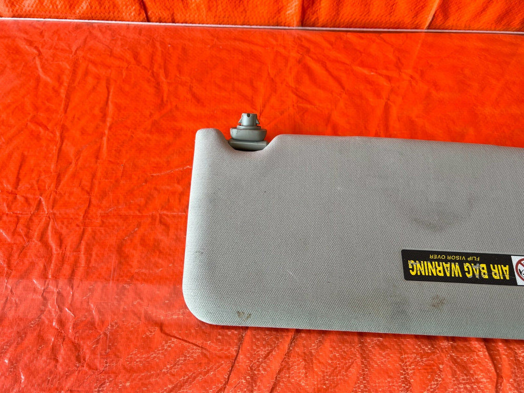 07 08 ACURA TL   SUN VISOR   DRIVER LEFT SIDE   GRAY COLOR   OEM FACTORY 1066