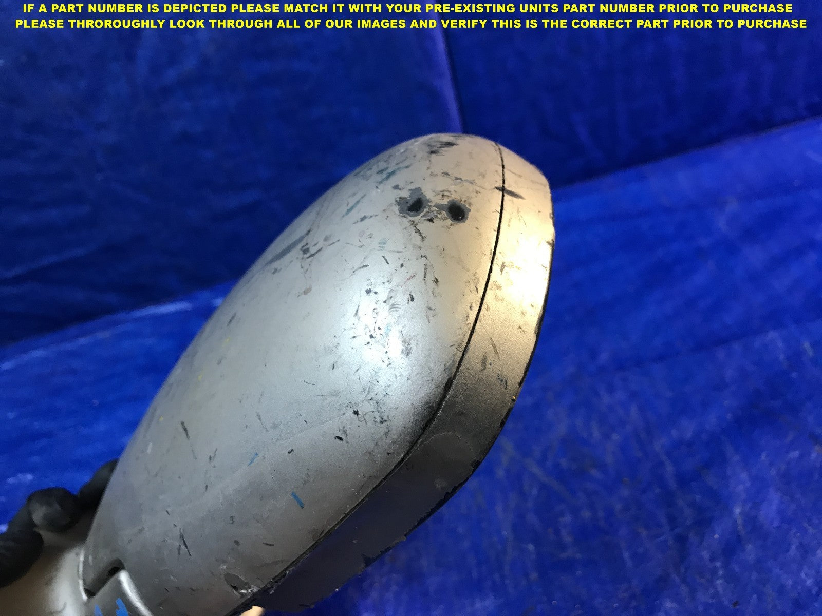 OEM 1990 1991 1992 1993 HONDA ACCORD DRIVER LEFT SIDE VIEW MIRROR.4