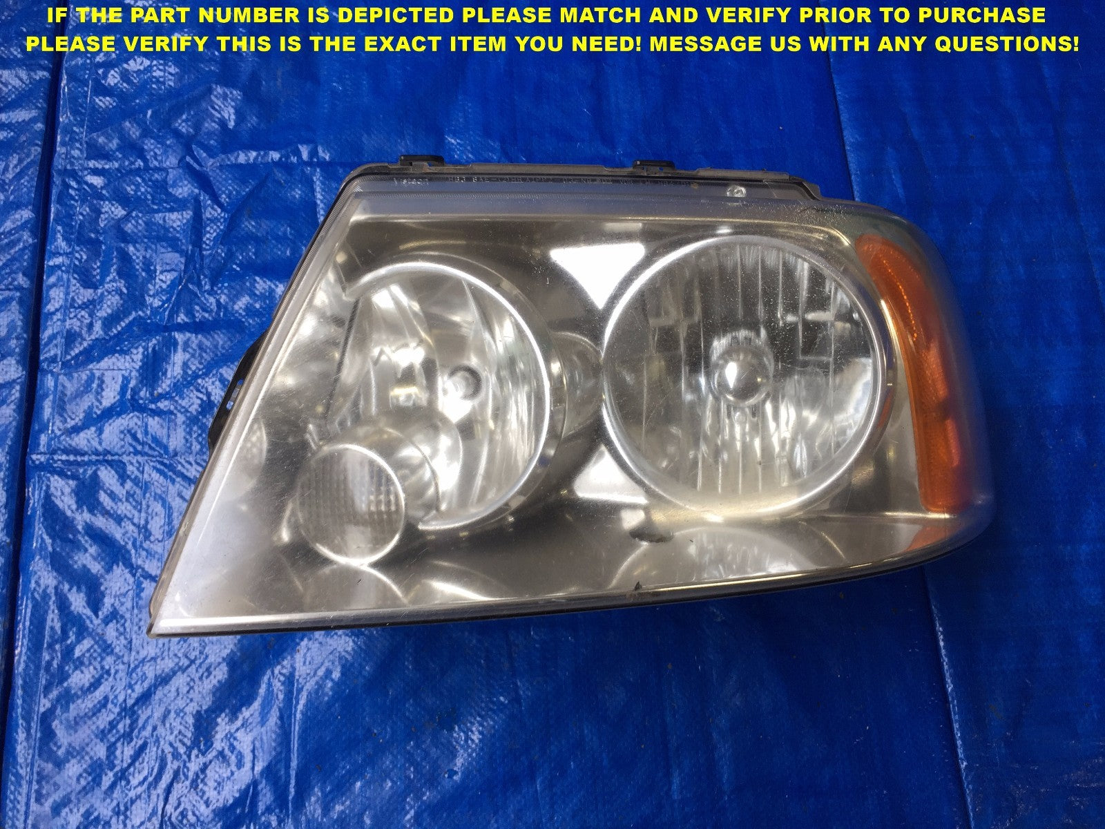 OEM 2003 2004 2005 2006 LINCOLN NAVIGATOR XENON HID DRIVER LEFT HEADLIGHT0