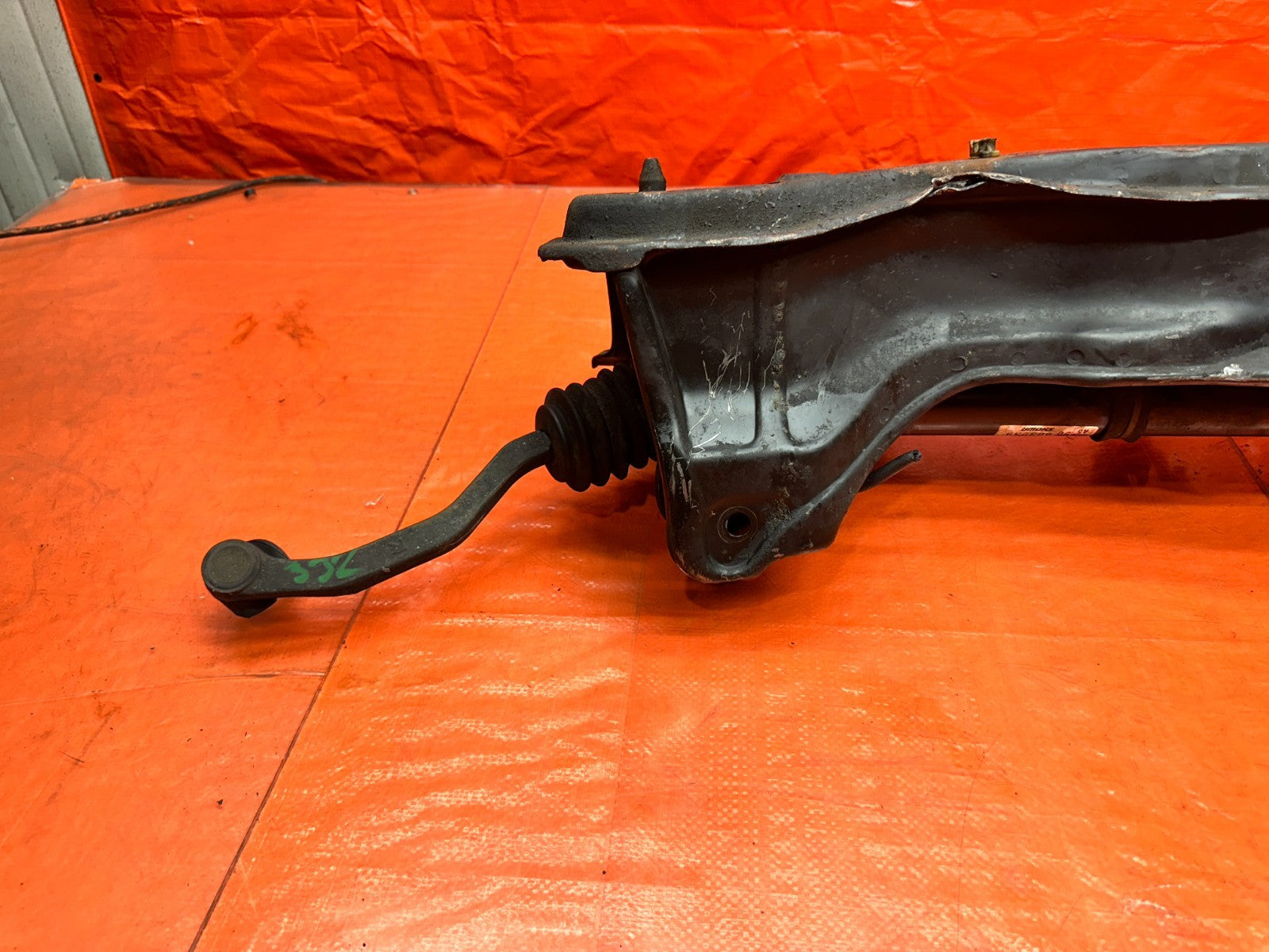 92 96 HONDA PRELUDE FRONT SUBFRAME REAR HALF W/ STEERING RACK  AS WELL OEM #3327
