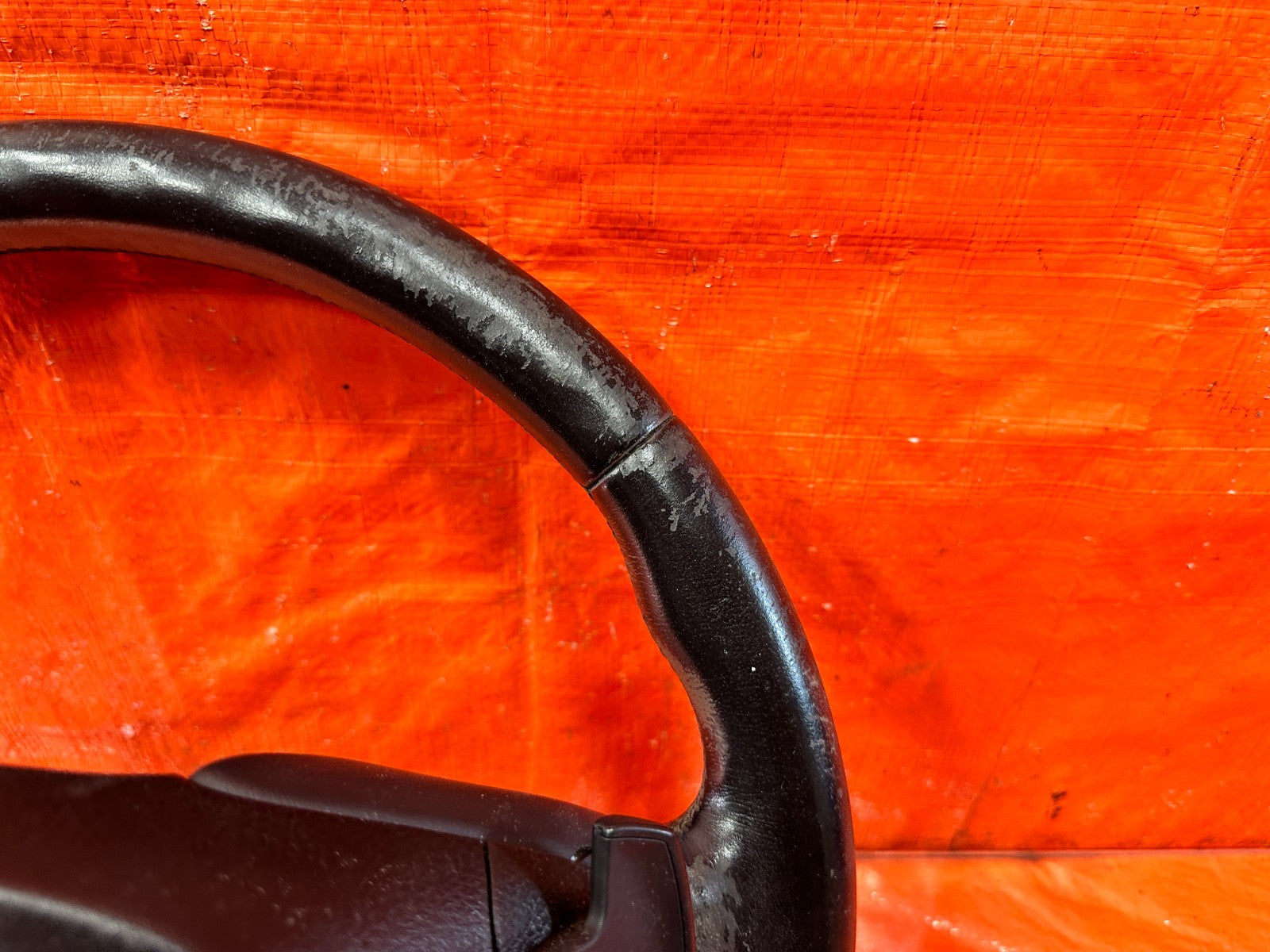09 14 ACURA TSX   STEERING WHEEL   BLACK LEATHER WRAP   OEM FACTORY #3059