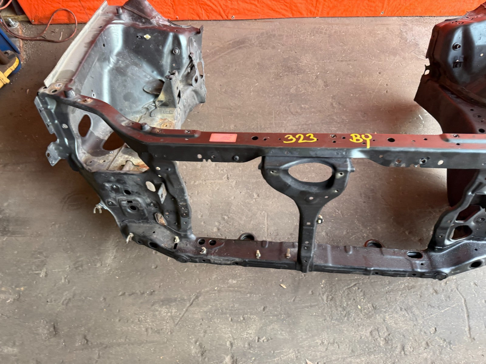 97 01 HONDA PRELUDE   RADIATOR SUPPORT CUT FRONT BULKHEAD   OEM FACTORY #3239