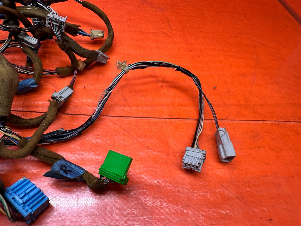 97 01 HONDA PRELUDE 2.2L DRIVER PASSENGER DOOR WIRING HARNESS CABLE L R OEM #33510