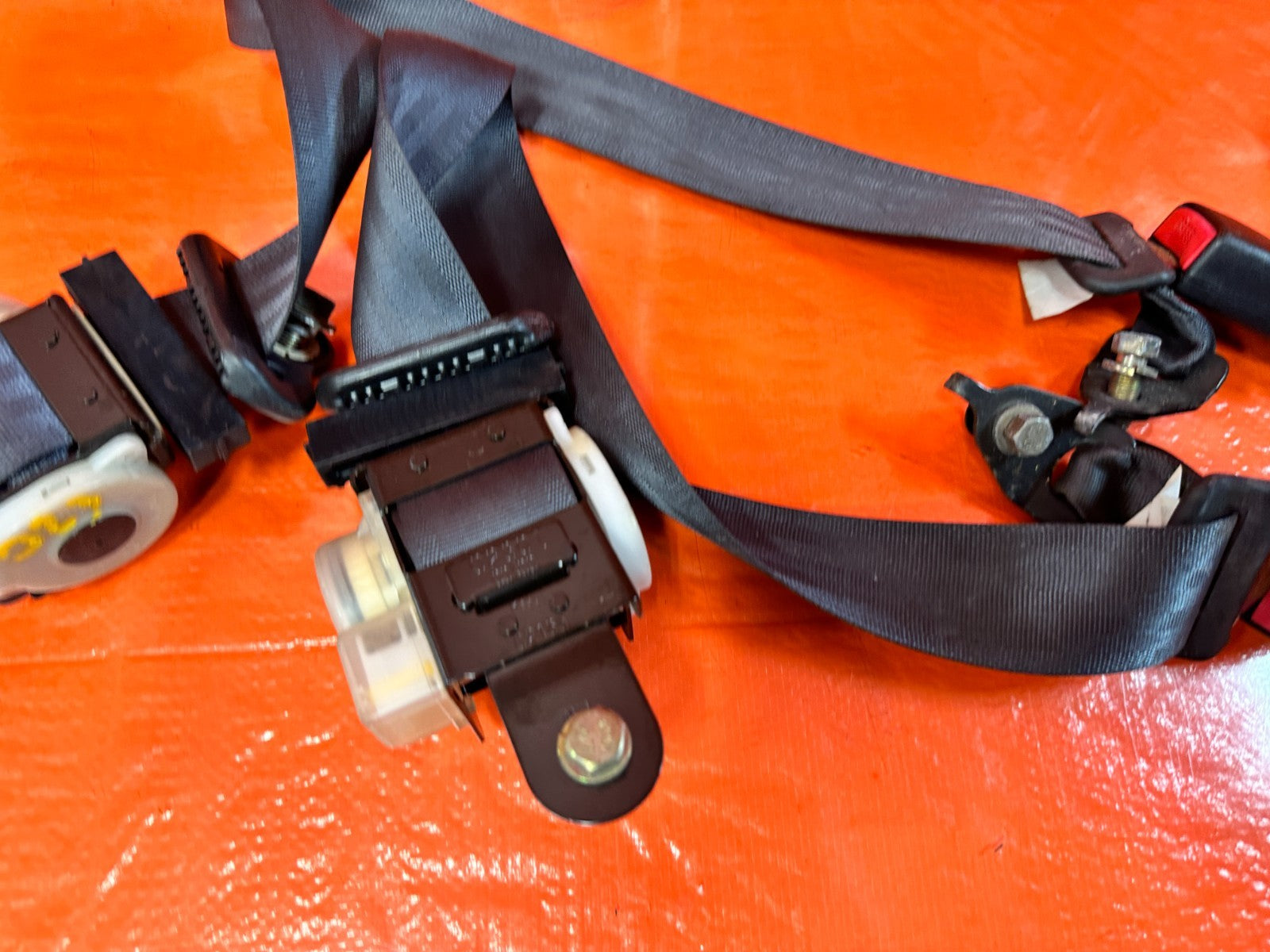97 01 HONDA PRELUDE   REAR SEAT BELT SET   LEFT & RIGHT SEAT BELTS   OEM #32311