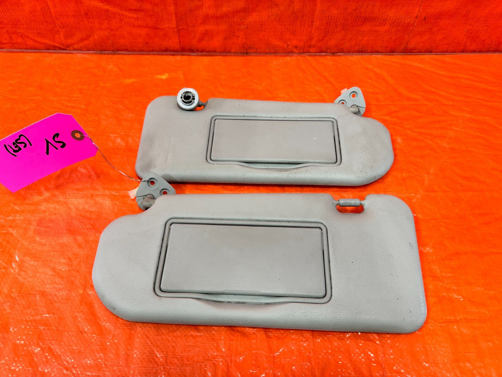 09 15 INFINITI G37 CONVERTIBLE   LEFT AND RIGHT SUN VISORS PAIR SET OEM #2785