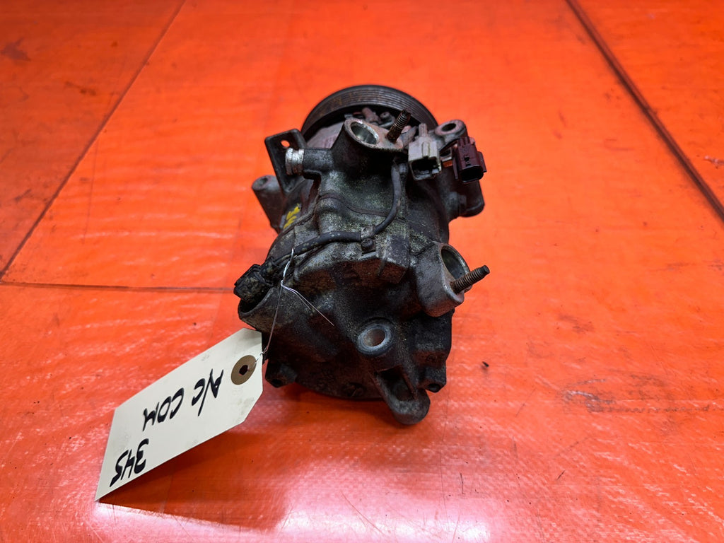 14-15 INFINITI Q50 3.7L AWD VQ37VHR A/C AIR CONDITIONING COMPRESSOR PUMP OEM #345