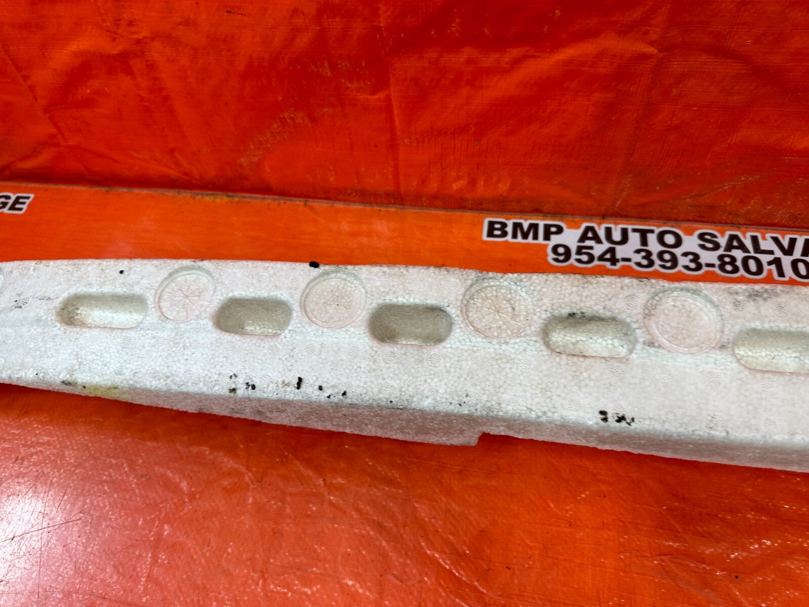 93 94 HONDA CIVIC 2D COUPE   REAR BUMPER FOAM IMPACT ENERGY ABSORBER   OEM 2579