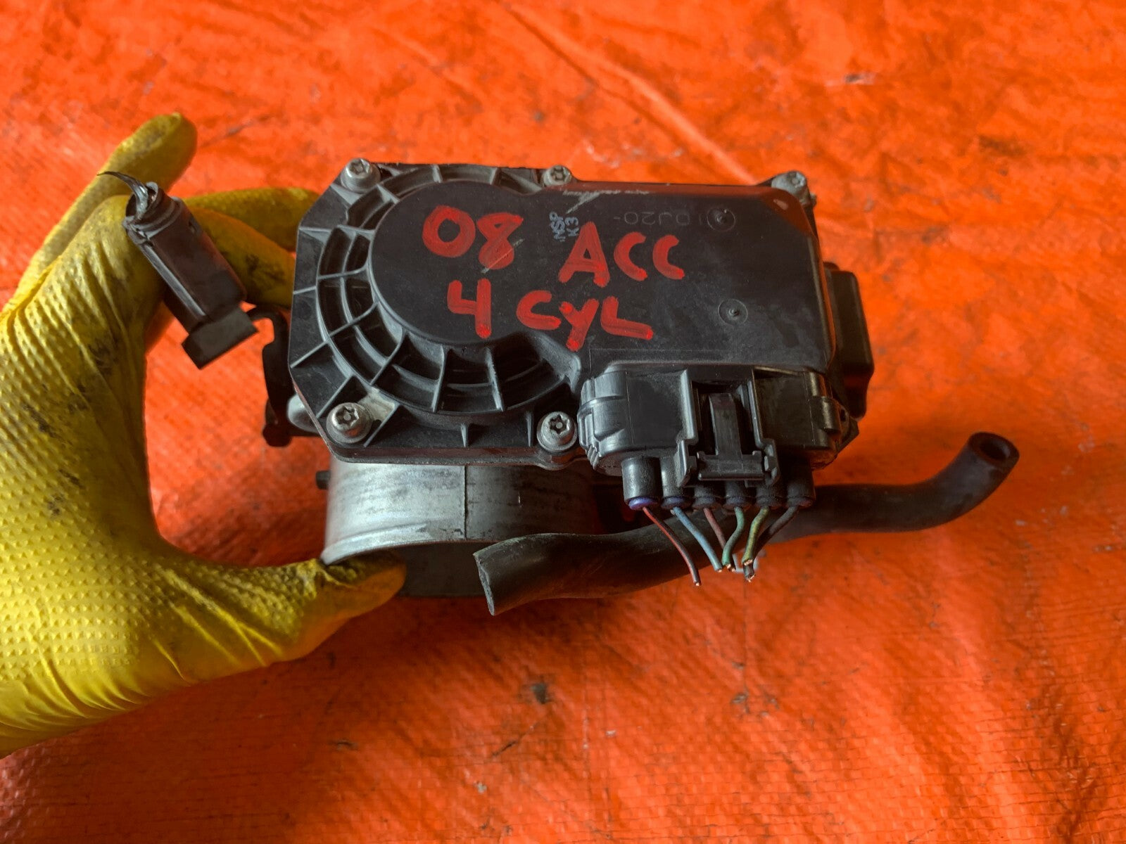 OEM 2010 10 HONDA ACCORD   2.4L 4 CYLINDER   ENGINE MOTOR THROTTLE BODY3