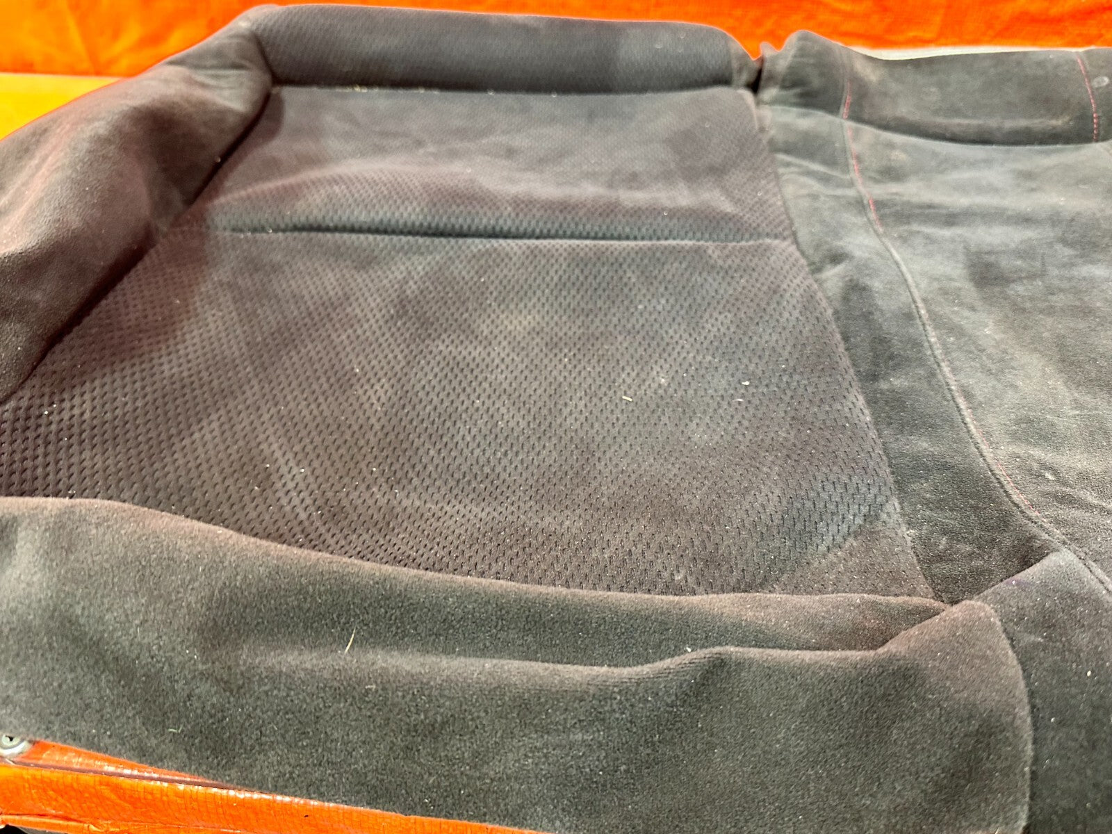 07 08 HONDA CIVIC SI SEDAN    REAR LOWERR SEAT SKIN COVER FABRIC CLOTH   28211