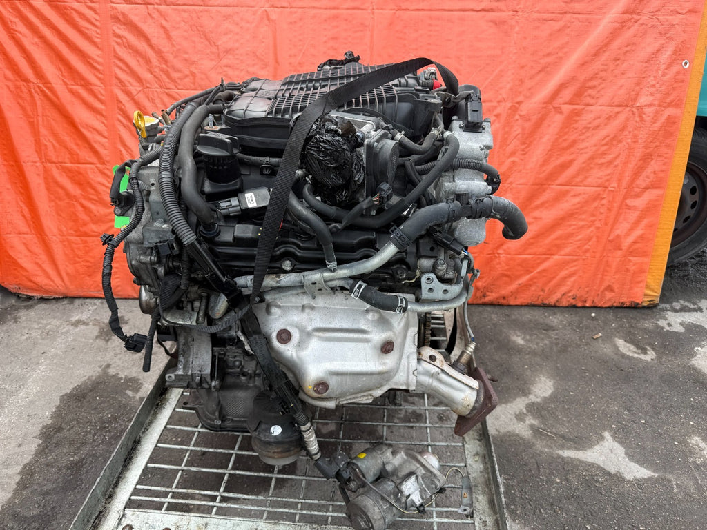 09-13 INFINITI G37 VQ37VHR REAR WHEEL DRIVE (RWD) - ENGINE MOTOR LONG BLOCK 51K10