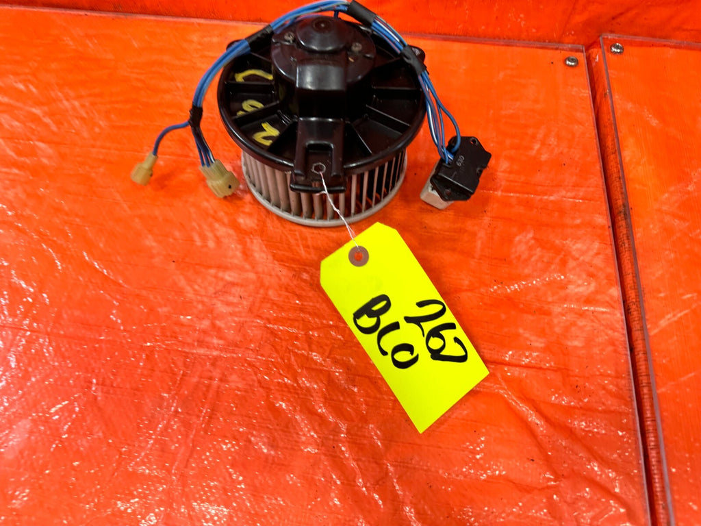 90 97 MAZDA MX 5 MIATA HVAC AIR CONDITIONING AC BLOWER MOTOR & RESISTOR OEM 2674