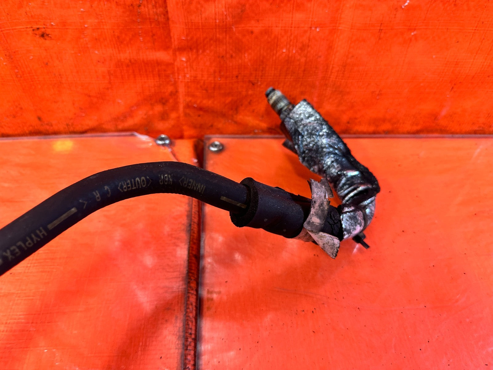 08 15 INFINITI G37 COUPE ALL POWER STEERING LINES W/ COOLER & PRESSURE LINE 3285