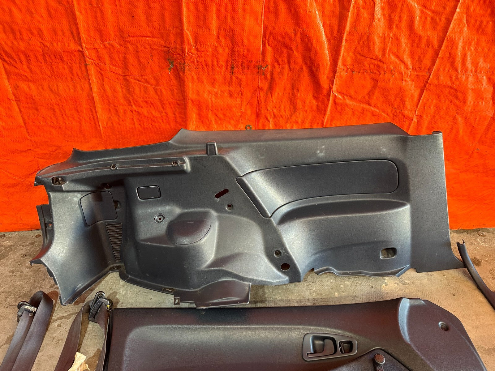 92 95 HONDA CIVIC HATCHBACK EG BLUE INTERIOR CONVERSION SEATS DOOR PANELS DASH21