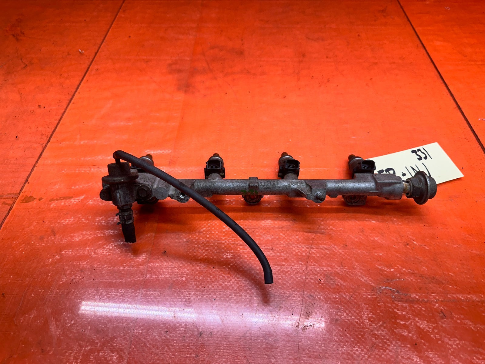 96 01 ACURA INTEGRA 1.8L OBD2 B SERIES B18 FUEL RAIL WITH INJECTORS OEM #3319