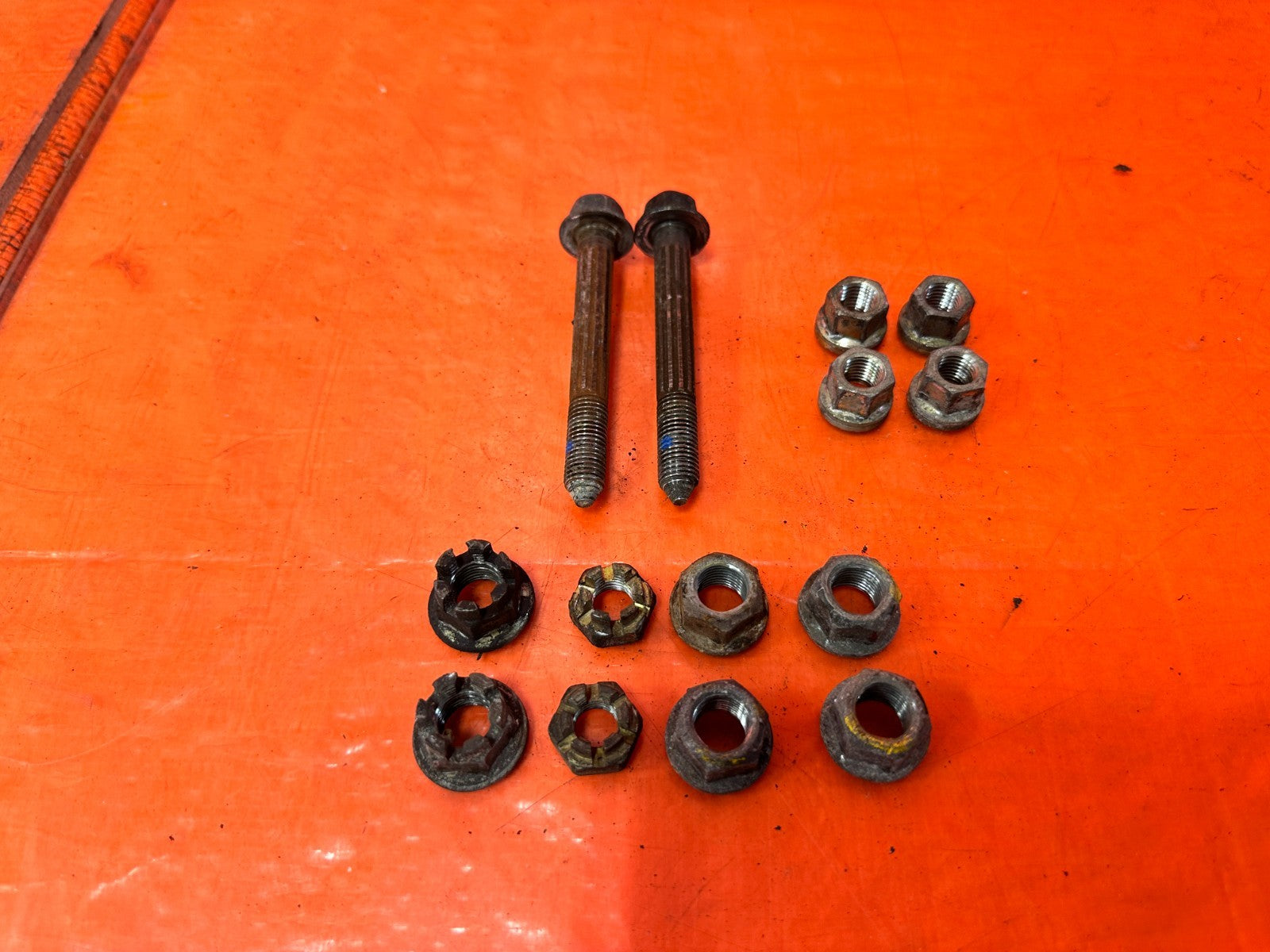 88 91 HONDA CIVIC   FRONT LOWER CONTROL ARM BOLTS HARDWARE   OEM 3171