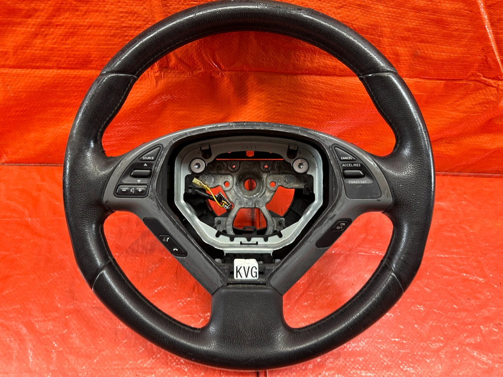 08 15 INFINITI G37 & Q60    2D COUPE  STEERING WHEEL   WEAR READ DESC   OEM #2074