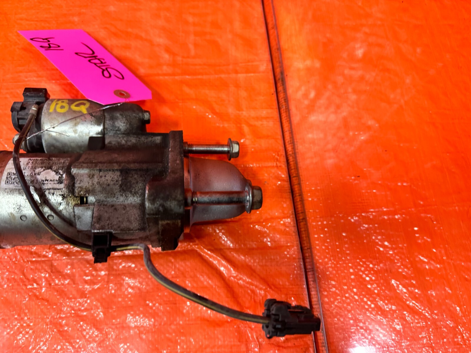16 20 INFINITI Q50 Q60   RED SPORT 400   VR30DDTT RWD   STARTER MOTOR   OEM #18Q2