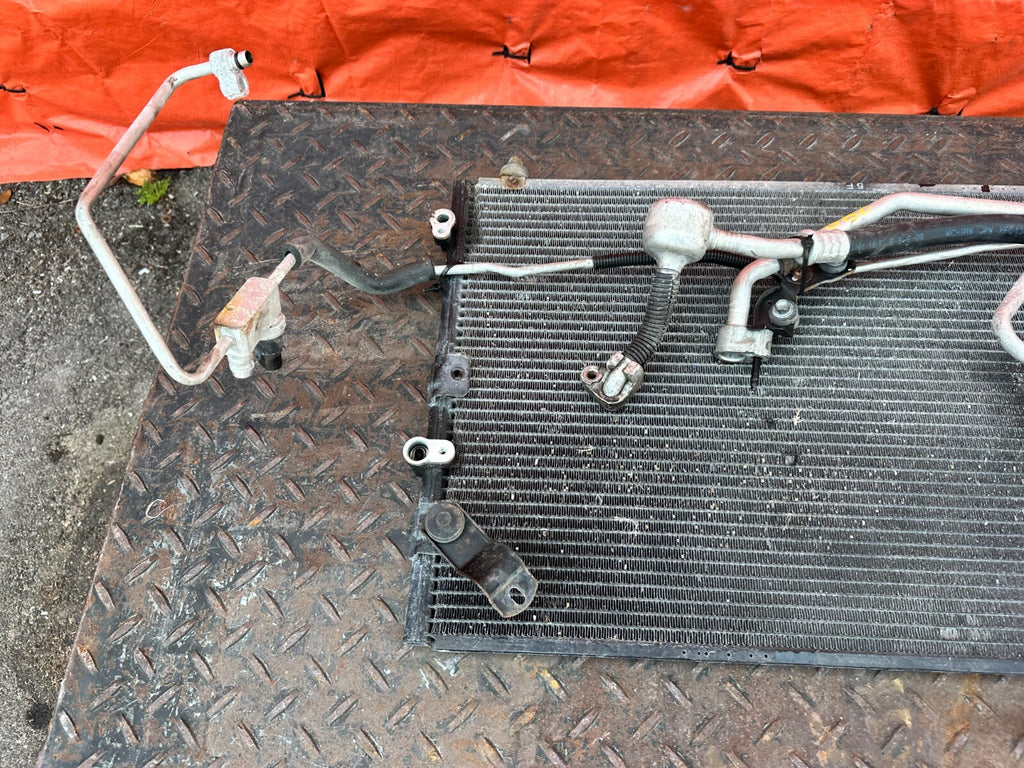 2002 02 LEXUS SC430   AC LINE SET LINES PIPES HOSES W/ CONDENSER OEM FACTORY 28812