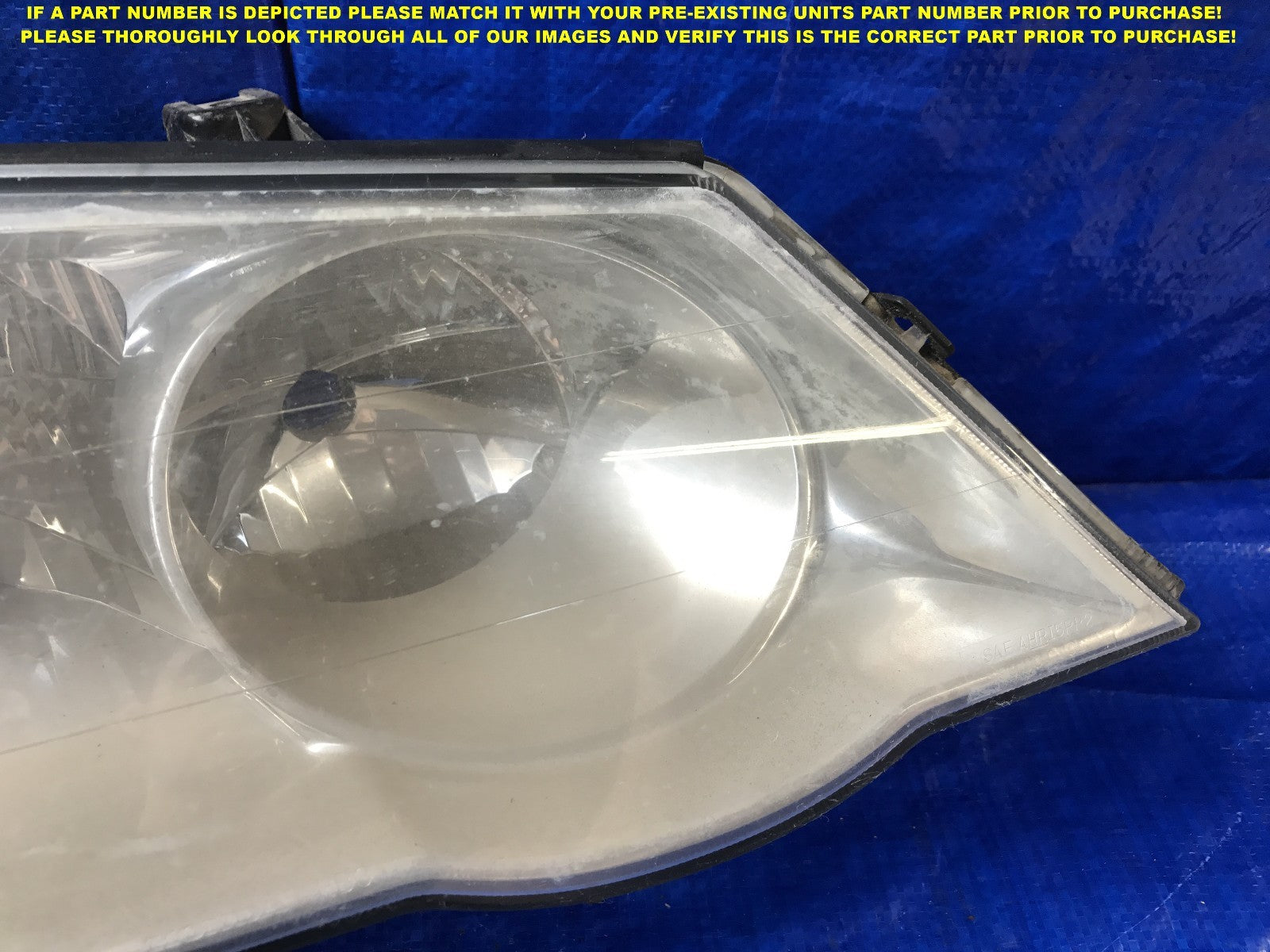OEM 2002 2003 02 03 ACURA TL PASSENGER RIGHT HEADLIGHT HEADLAMP R RH 5