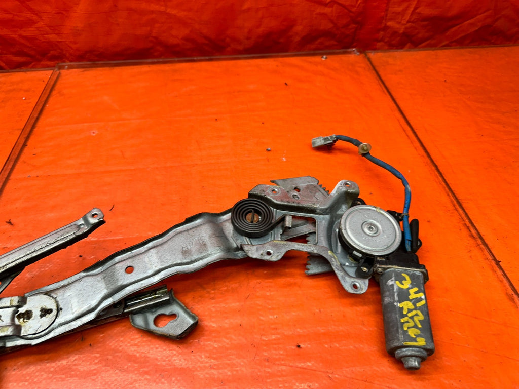 94-01 ACURA INTEGRA 4D RIGHT REAR PASSENGER WINDOW REGULATOR & MOTOR OEM #34114