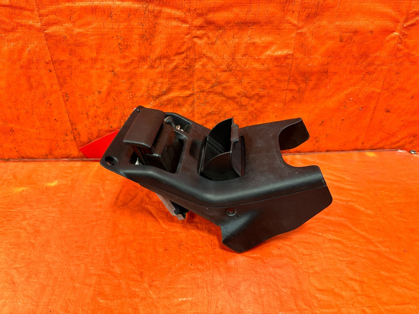 92 95 HONDA CIVIC HATCH DASHBOARD CENTER CONSOLE STORAGE ASH TRAY BLACK OEM #3273