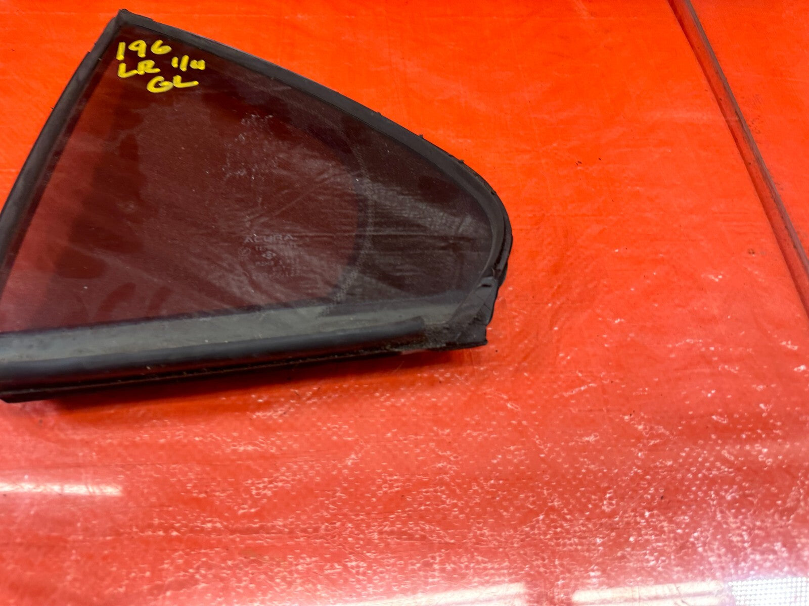 04 08 ACURA TSX   DRIVER LEFT REAR   DOOR VENT GLASS   OEM FACTORY #1964