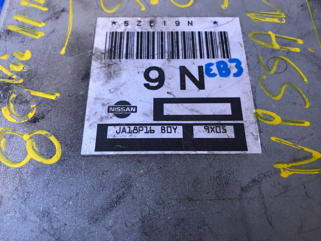 OEM 1998 1999 98 99 NISSAN SENTRA ENGINE COMPUTER ECU ECM EBX   JA18P16 B0Y1