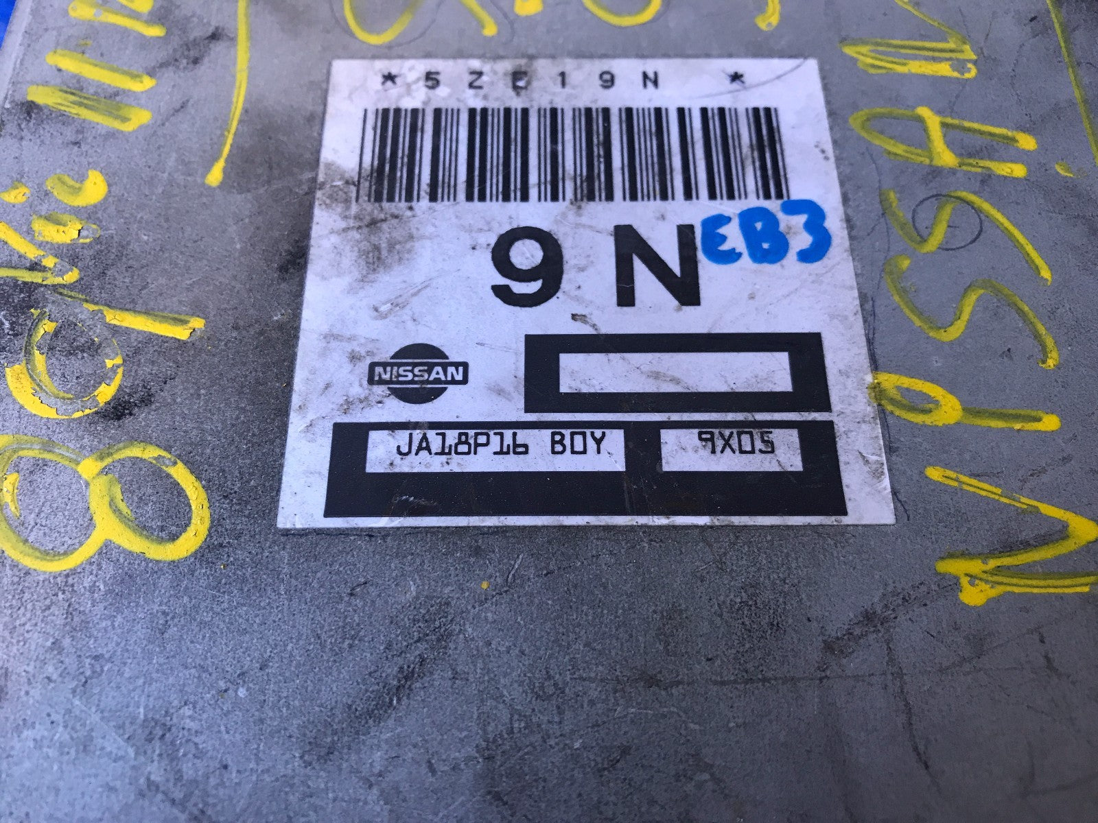 OEM 1998 1999 98 99 NISSAN SENTRA ENGINE COMPUTER ECU ECM EBX   JA18P16 B0Y1
