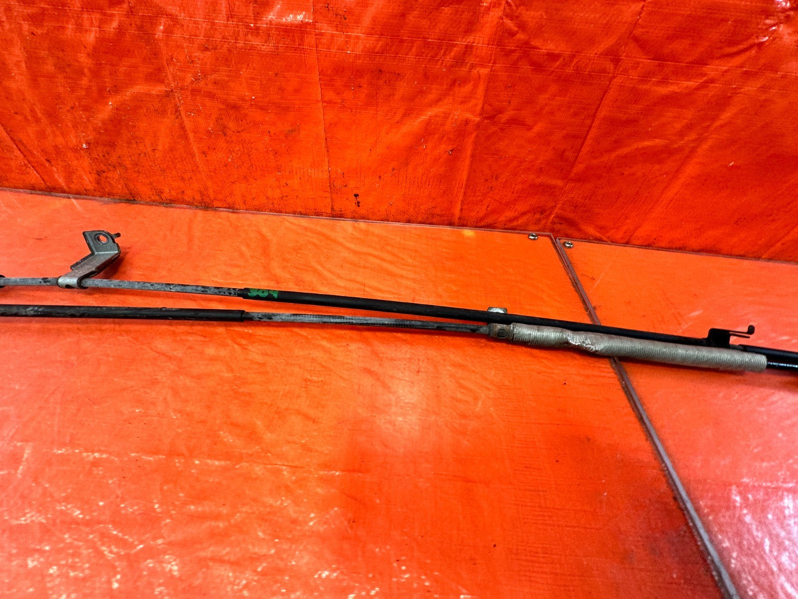 04 08 ACURA TSX   EMERGENCY PARKING BRAKE CABLE SET CABLES LEFT RIGHT   OEM #3043