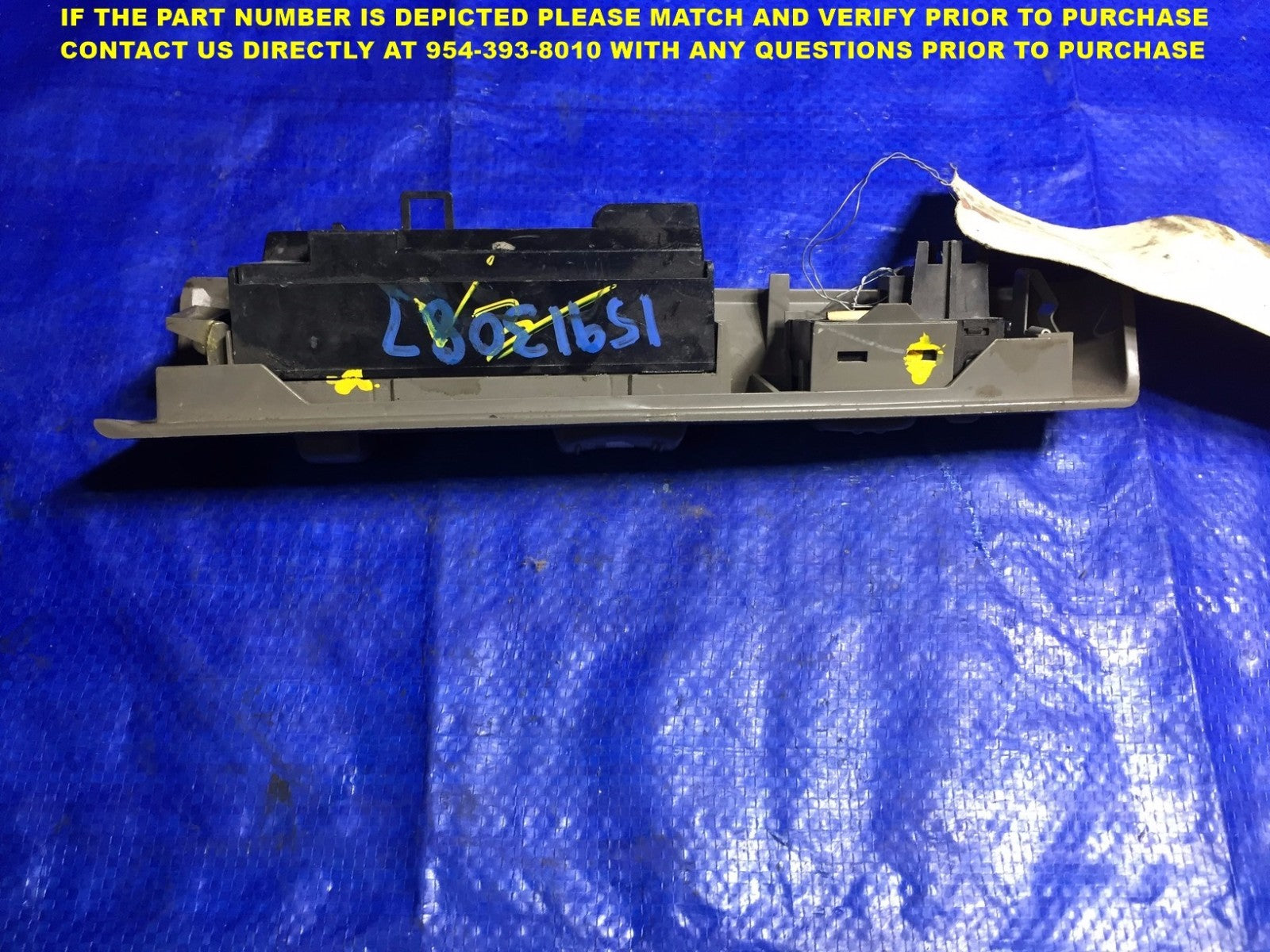 OEM 98 99 00 01 02 03 04 05 CHEVROLET BLAZER DRIVER LEFT MASTER WINDOW SWITCH3