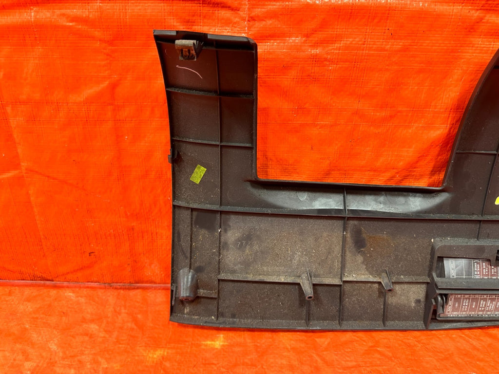 99 00 HONDA CIVIC SI UNDER STEERING COLUMN KNEE TRIM PANEL W/ MIRROR DELETE #28710