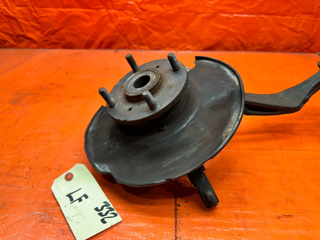 92 96 HONDA PRELUDE DRIVER LEFT FRONT SPINDLE KNUCKLE HUB OEM #3326