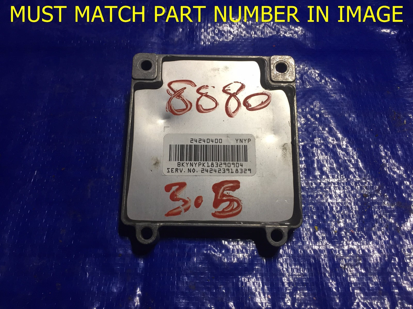 OEM GM TRANSMISSION CONTROL MODULE TCM TCU PART # 242423918329 24240400YNYP0